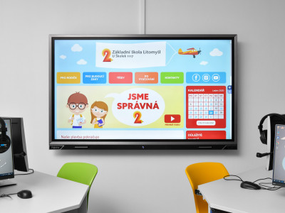 Interactive displays for schools
