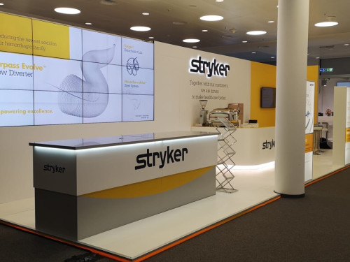 Exhibition booth Stryker