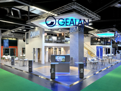 Exhibition booth Gealan