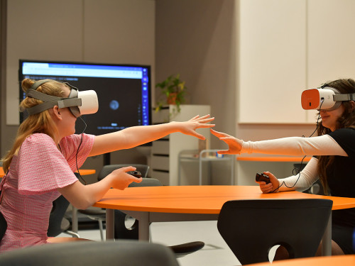 3D and VR at Krásná Lípa Primary School