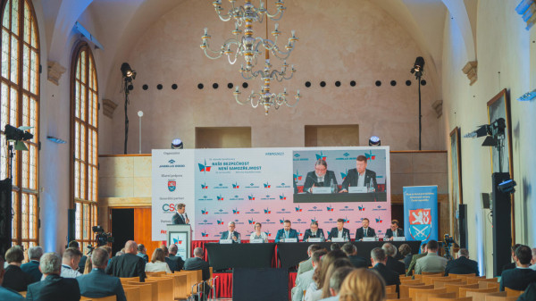 Security conference at the Ball Game Hall