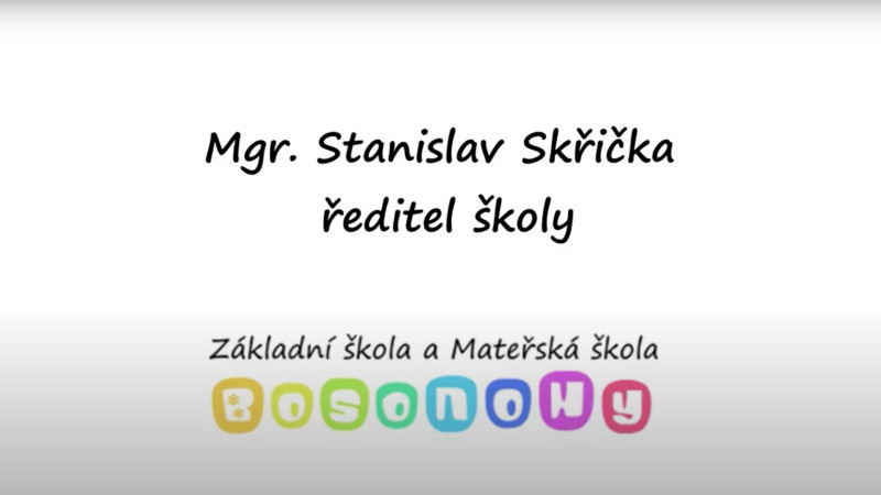 Ředitel školy Ředitel školy