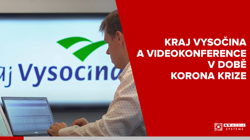 Kraj Vysočina a videokonference v době korona krize