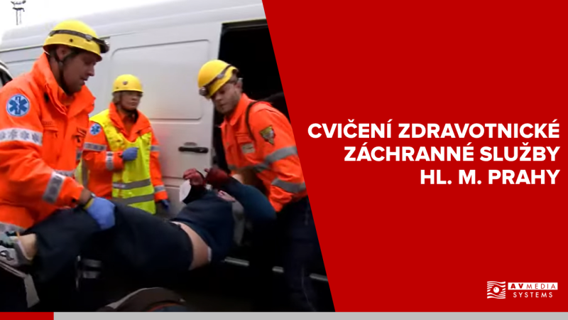 CVIČENÍ ZDRAVOTNICKÉ ZÁCHRANNÉ SLUŽBY HL. M. PRAHY