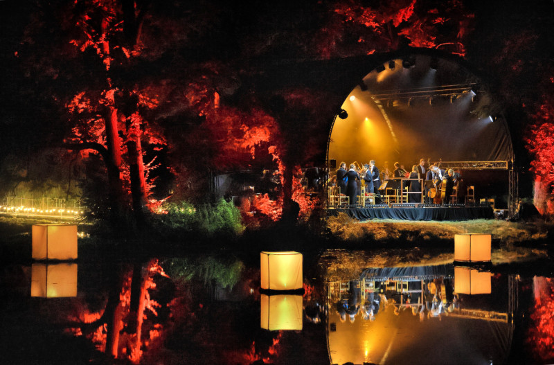 Mezinárodní hudební festival Krumlov - Osvětlení Mezinárodní hudební festival Krumlov - Osvětlení